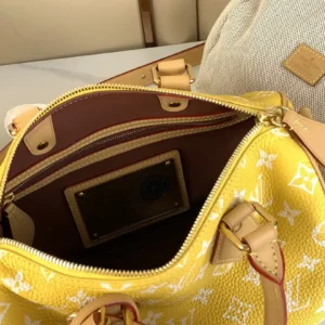 LOUIS VUITTON SPEEDY P9 BANDOULIÈRE 25 Jaune Mat