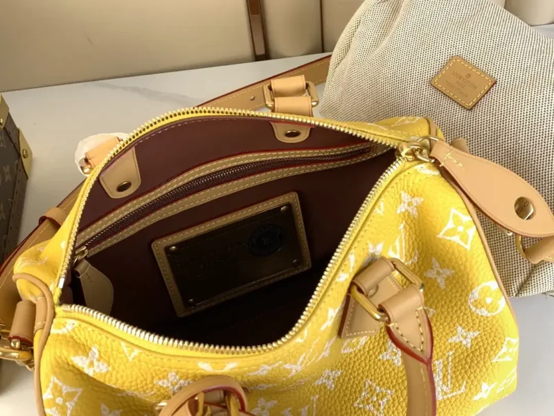 LOUIS VUITTON SPEEDY P9 BANDOULIÈRE 25 Jaune Mat