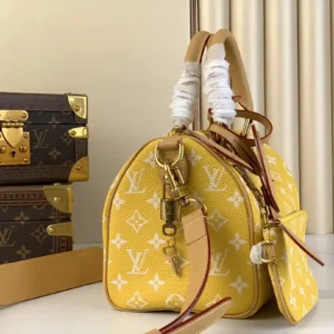 LOUIS VUITTON SPEEDY P9 BANDOULIÈRE 25 Jaune Mat