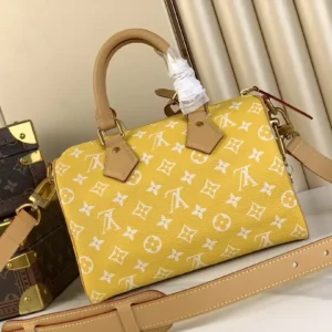 LOUIS VUITTON SPEEDY P9 BANDOULIÈRE 25 Jaune Mat