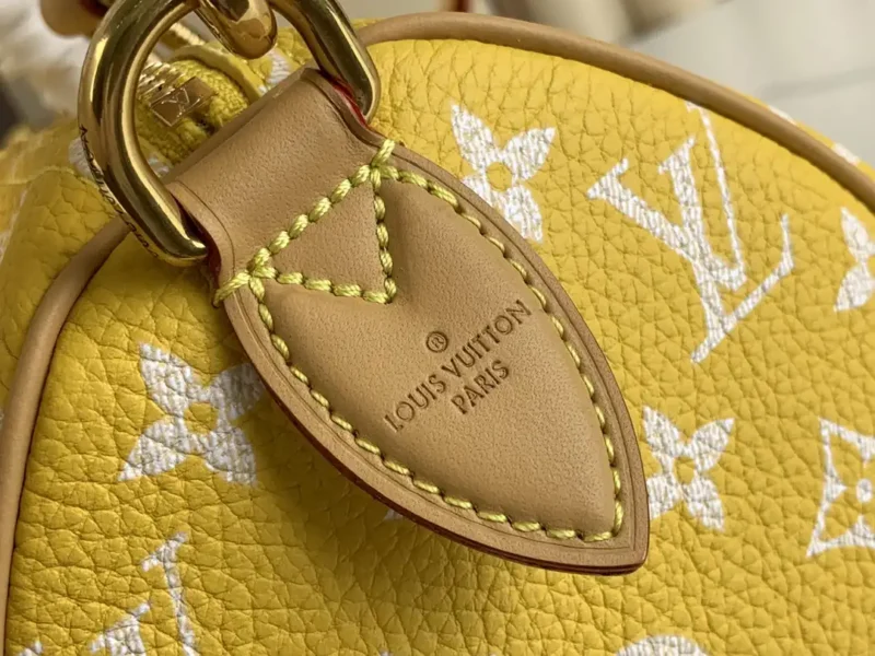LOUIS VUITTON SPEEDY P9 BANDOULIÈRE 25 Jaune Mat