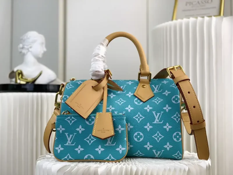 LOUIS VUITTON SPEEDY P9 BANDOULIÈRE 25 Turquoise-Master