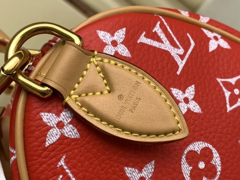 129523-1.webp LOUIS VUITTON SPEEDY P9 BANDOULIÈRE 25 Red