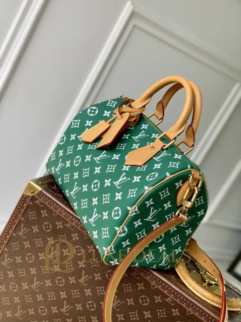 LOUIS VUITTON SPEEDY P9 BANDOULIÈRE 30 M14077 (32*22.5*18cm) Green