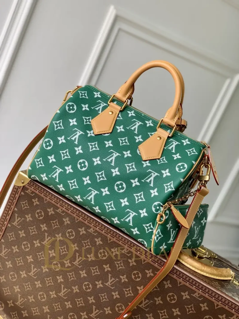 LOUIS VUITTON SPEEDY P9 BANDOULIÈRE 30 M14077 (32*22.5*18cm) Green