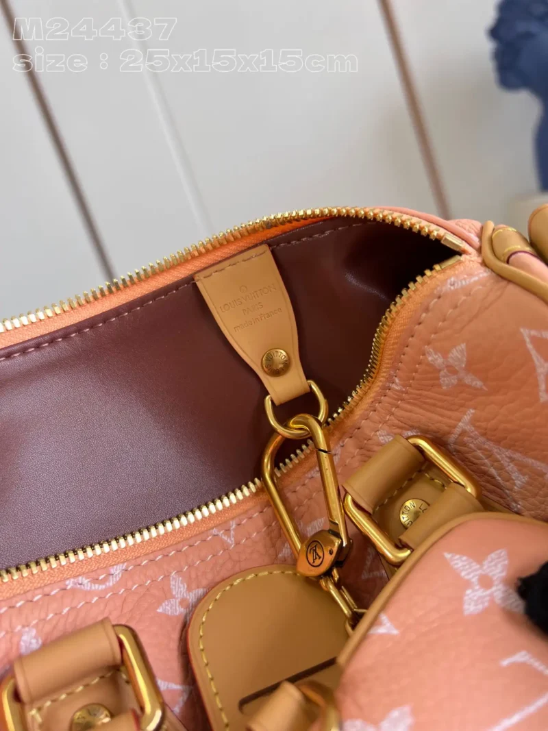 LOUIS VUITTON SPEEDY P9 BANDOULIÈRE 25 M24437(25*15*15cm) Summer Peach