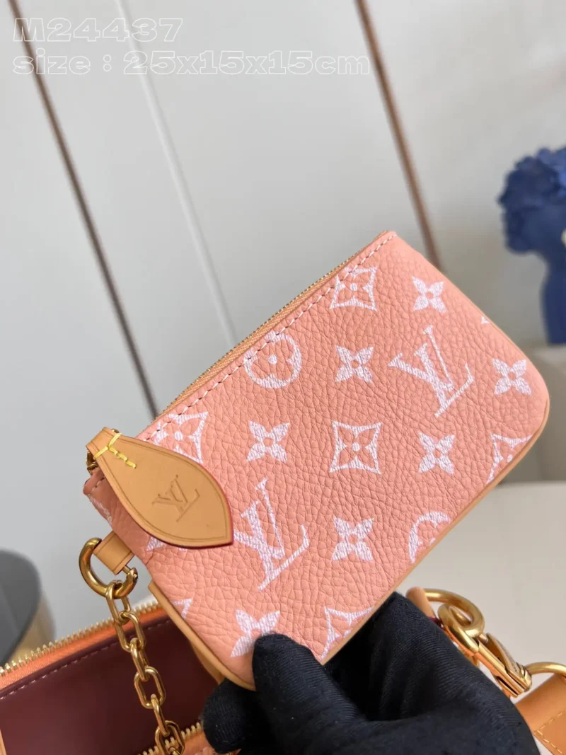 LOUIS VUITTON SPEEDY P9 BANDOULIÈRE 25 M24437(25*15*15cm) Summer Peach