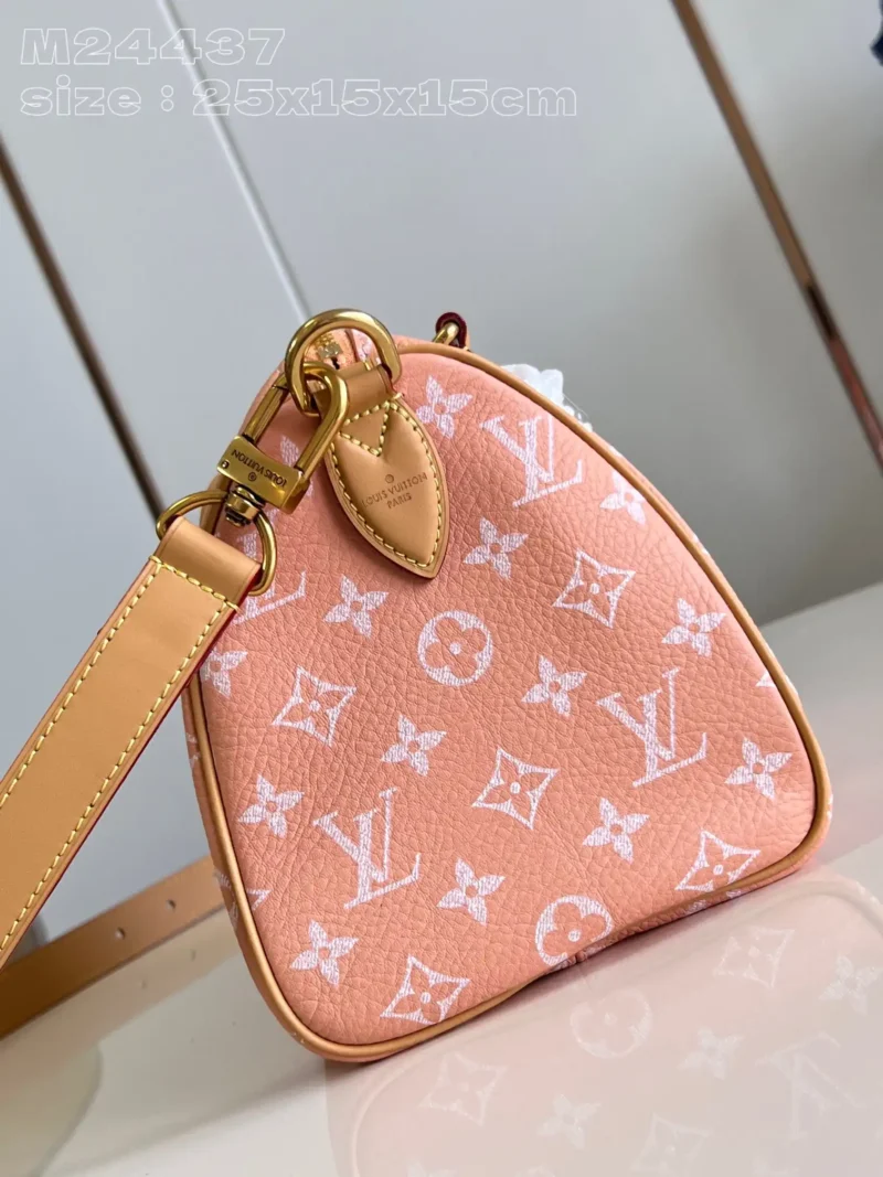 LOUIS VUITTON SPEEDY P9 BANDOULIÈRE 25 M24437(25*15*15cm) Summer Peach
