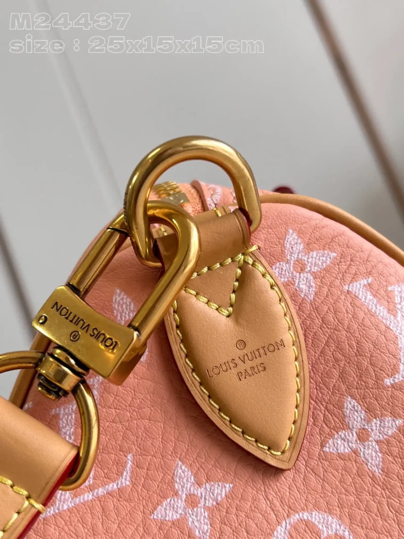 LOUIS VUITTON SPEEDY P9 BANDOULIÈRE 25 M24437(25*15*15cm) Summer Peach