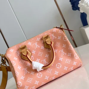 LOUIS VUITTON SPEEDY P9 BANDOULIÈRE 25 M24437(25*15*15cm) Summer Peach