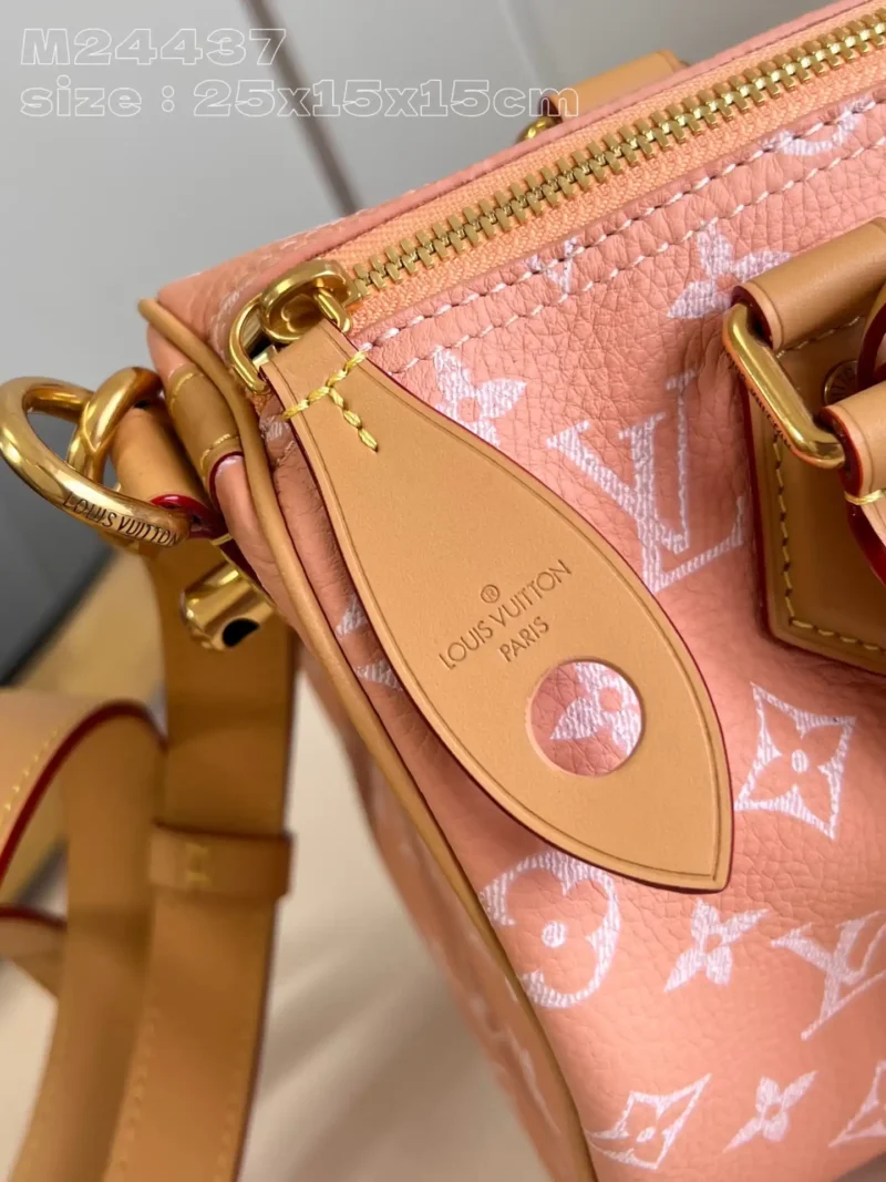 LOUIS VUITTON SPEEDY P9 BANDOULIÈRE 25 M24437(25*15*15cm) Summer Peach