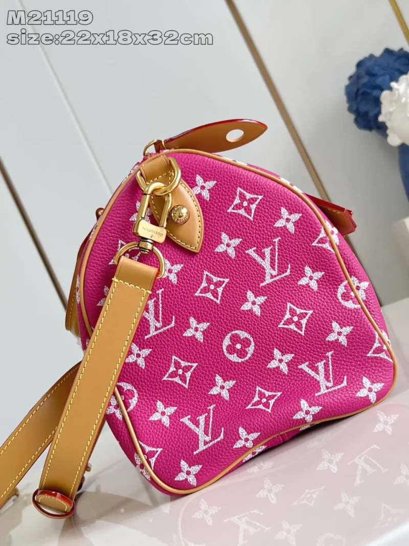 LOUIS VUITTON SPEEDY P9 BANDOULIÈRE 30 M21119（22.5 x 18 x 32 ）Agate Pink