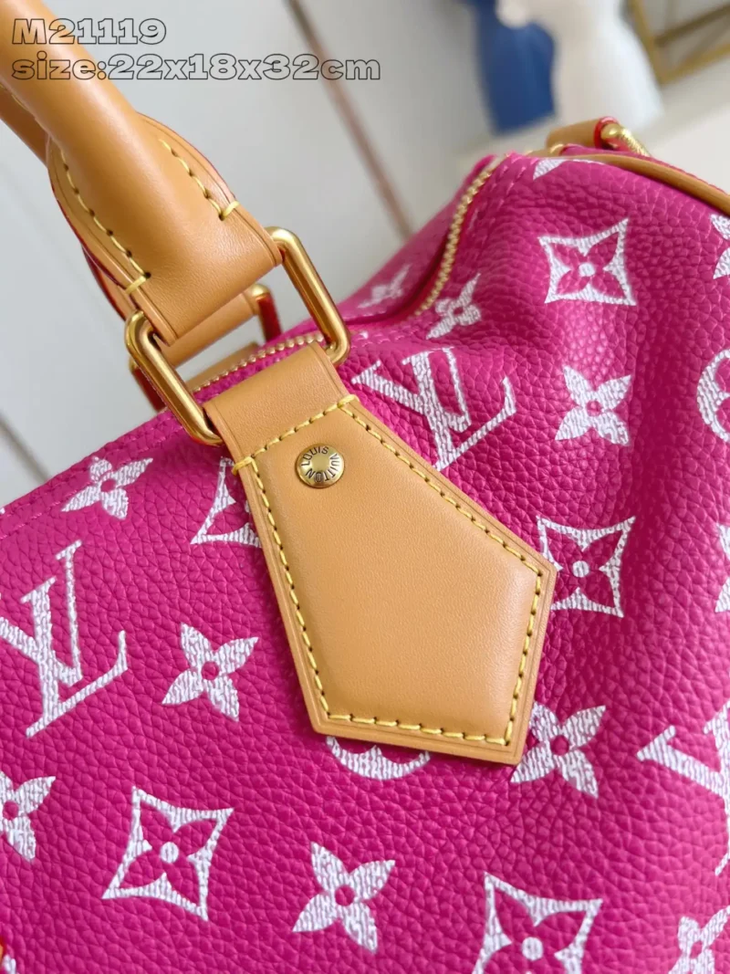 LOUIS VUITTON SPEEDY P9 BANDOULIÈRE 30 M21119（22.5 x 18 x 32 ）Agate Pink