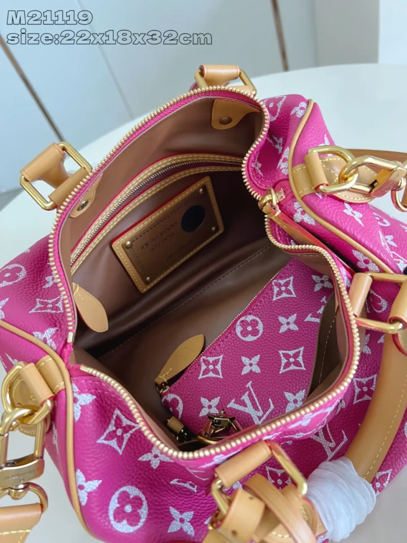 LOUIS VUITTON SPEEDY P9 BANDOULIÈRE 30 M21119（22.5 x 18 x 32 ）Agate Pink