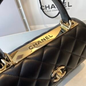 Ch@nel Trendy CC-Champagne Gold-25*17*12CM