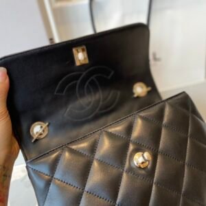 Ch@nel Trendy CC-Champagne Gold-25*17*12CM