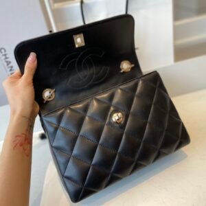 Ch@nel Trendy CC-Champagne Gold-25*17*12CM