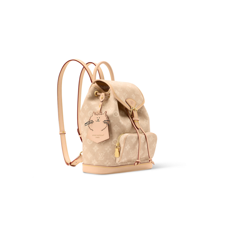 7f60ccf1a7c0d42d1a89ee42ef940a6b.png LOUISV MONTSOURIS PM M15135 Backpack (30*28*18cm) Meowgram