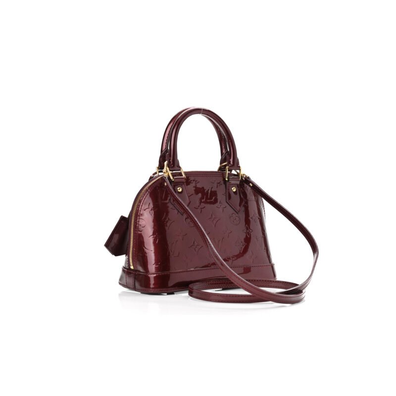 M91606.jpg LOUIS VUITTON VERNIS ALMA BB MAGENTA M91606 (23.5*19*11cm)