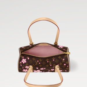 LOUIS VUITTON MURAKAMI LV X TAKASHI MURAKAMI PAPILLON CHERRY BLOSSOM M13097 (27*13*11cm)