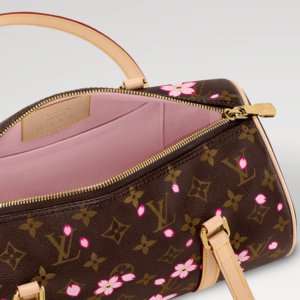 LOUIS VUITTON MURAKAMI LV X TAKASHI MURAKAMI PAPILLON CHERRY BLOSSOM M13097 (27*13*11cm)
