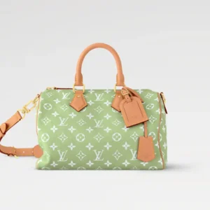 LOUIS VUITTON SPEEDY P9 BANDOULIÈRE 30 M14064 (32*22.5*18cm) Frozen Lime