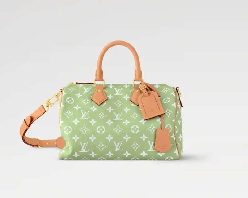LOUIS VUITTON SPEEDY P9 BANDOULIÈRE 30 M14064 (32*22.5*18cm) Frozen Lime