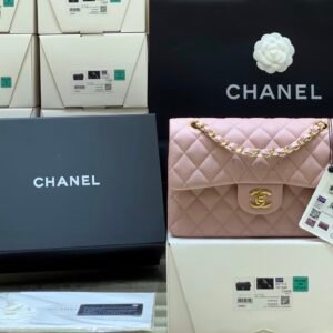 Ch@nel Flap Bag-Caviar-23CM