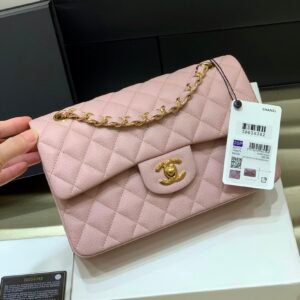 Ch@nel Flap Bag-Caviar-23CM