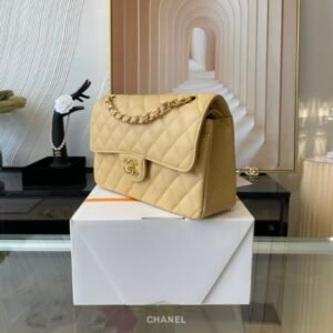 Ch@nel Flap Bag-Caviar-23CM