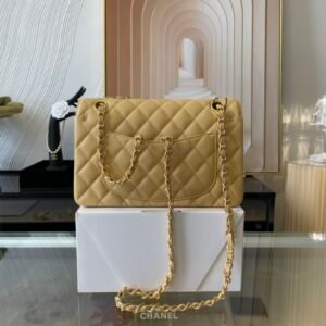 Ch@nel Flap Bag-Caviar-23CM