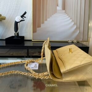 Ch@nel Flap Bag-Caviar-23CM