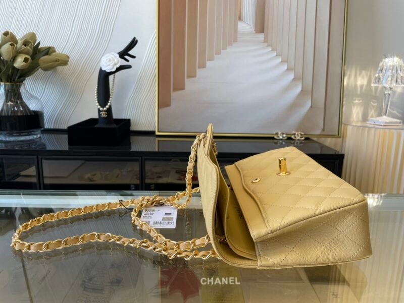 Ch@nel Flap Bag-Caviar-23CM