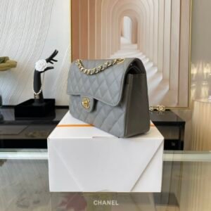 Ch@nel Flap Bag-Caviar-23CM