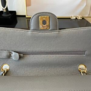 Ch@nel Flap Bag-Caviar-23CM