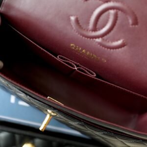 Ch@nel Flap Bag-Lambskin-25CM