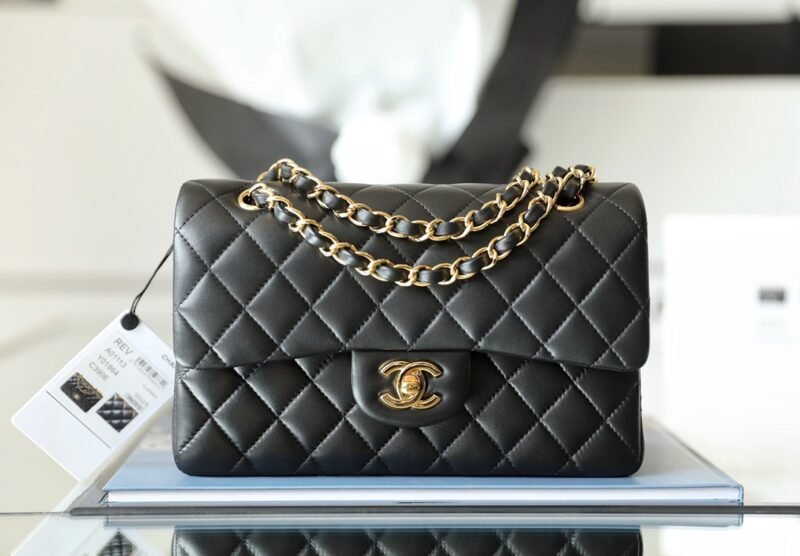 Ch@nel Flap Bag-Lambskin-25CM