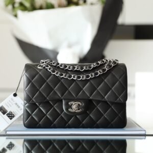 Ch@nel Flap Bag-Lambskin-23CM