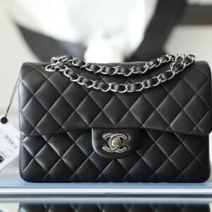 Ch@nel Flap Bag-Lambskin-23CM