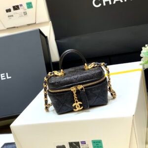 Ch@nel Vanity Bag-11.5x12x7CM