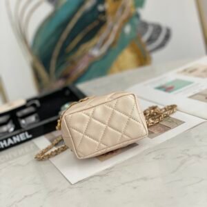 Ch@nel Vanity Bag-11.5x12x7CM