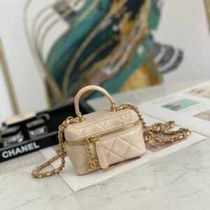 Ch@nel Vanity Bag-11.5x12x7CM