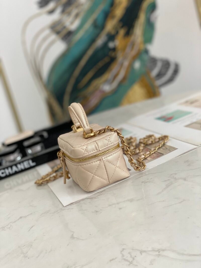 Ch@nel Vanity Bag-11.5x12x7CM