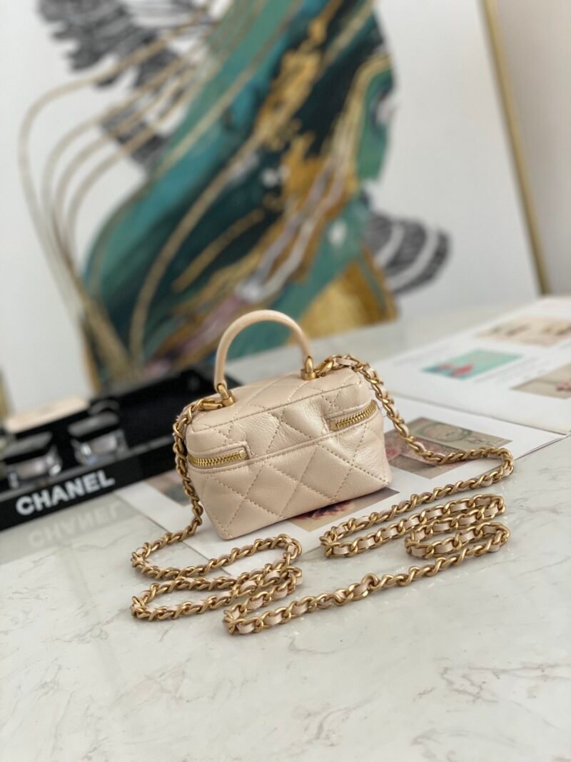 Ch@nel Vanity Bag-11.5x12x7CM