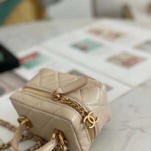 Ch@nel Vanity Bag-11.5x12x7CM