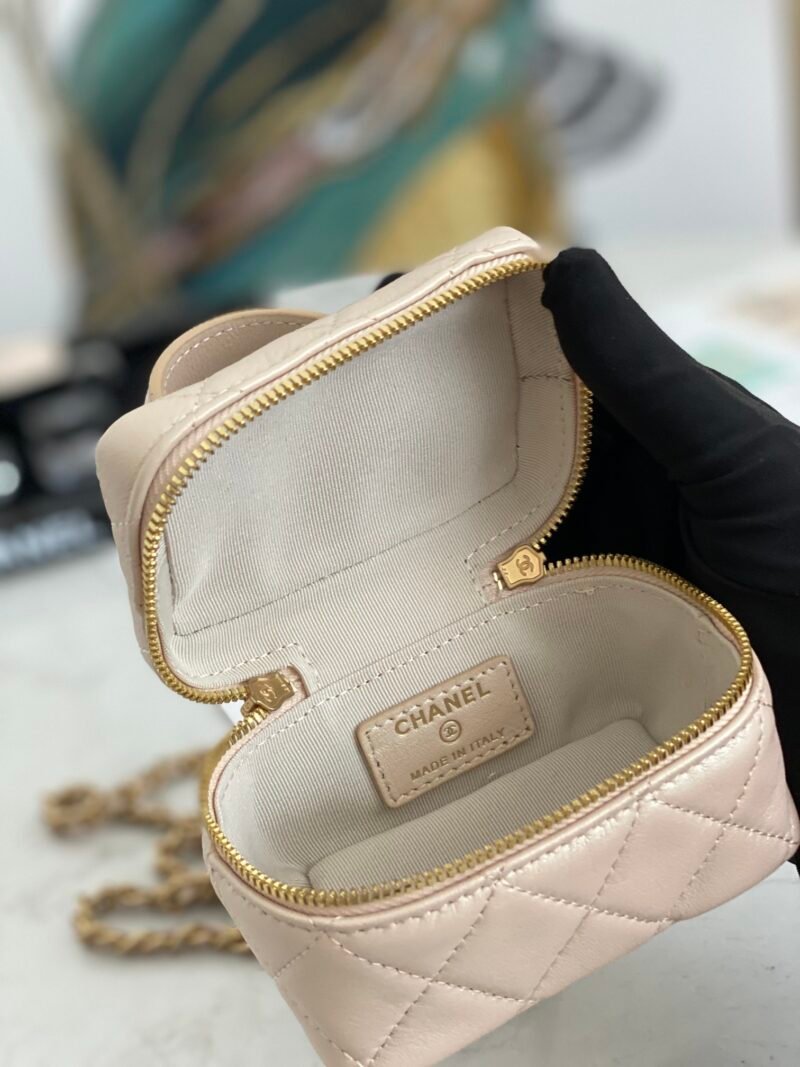 Ch@nel Vanity Bag-11.5x12x7CM