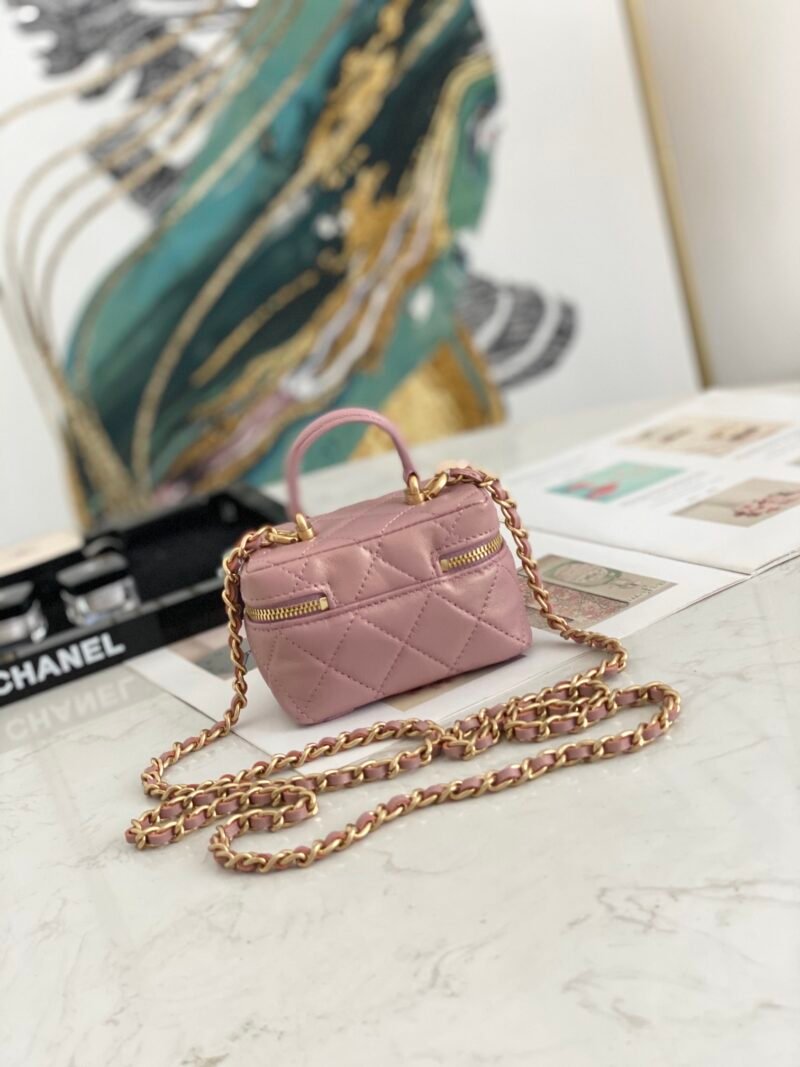 Ch@nel Vanity Bag-11.5x12x7CM