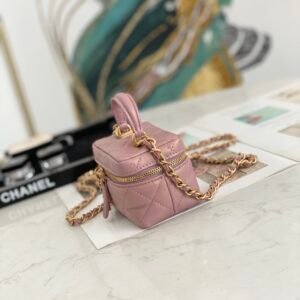 Ch@nel Vanity Bag-11.5x12x7CM