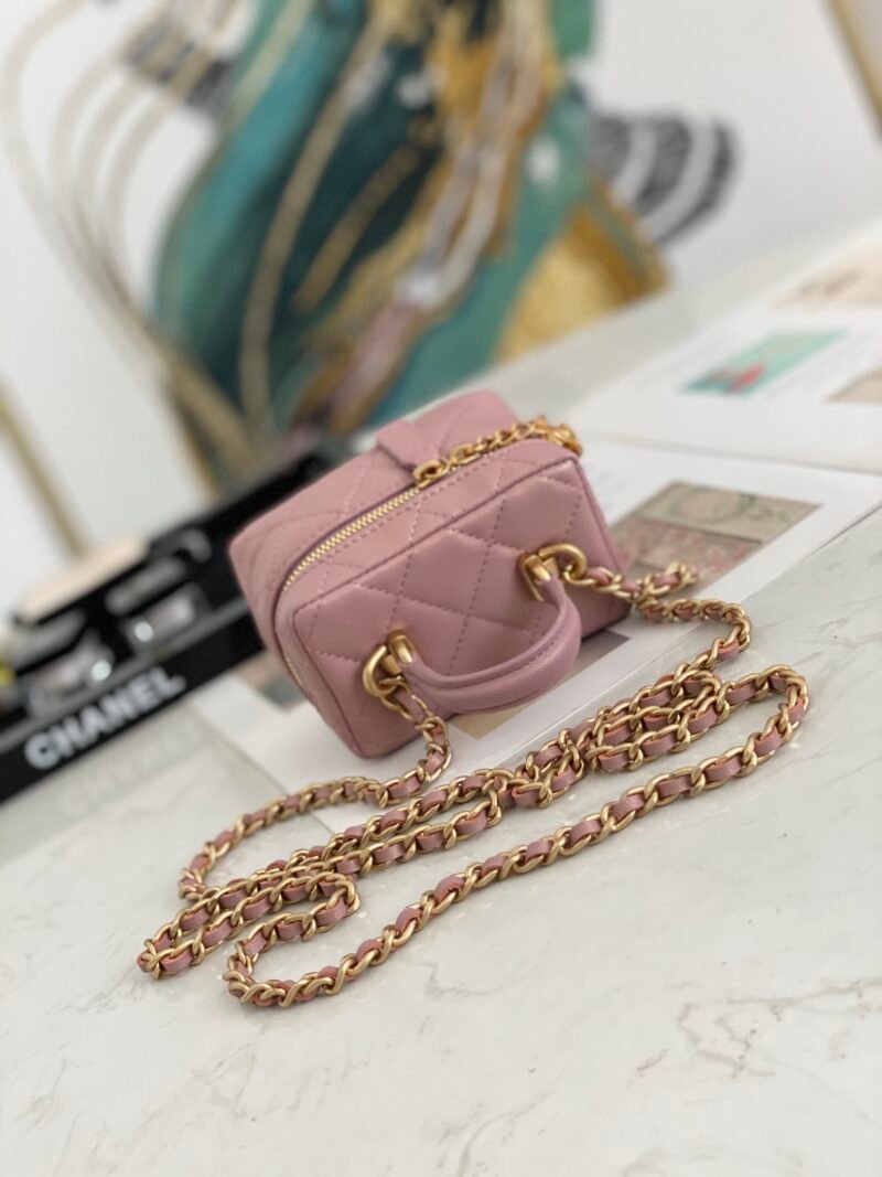 Ch@nel Vanity Bag-11.5x12x7CM