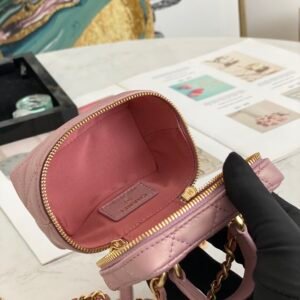 Ch@nel Vanity Bag-11.5x12x7CM